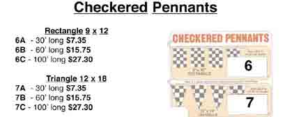 Checkered Pennants #6AC7AC