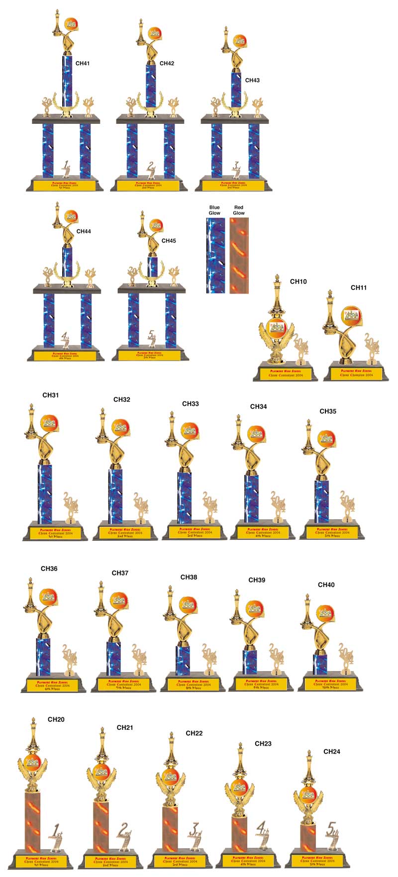 Chess Trophies #CH10