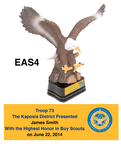 Eagle on a Stand #ESA1