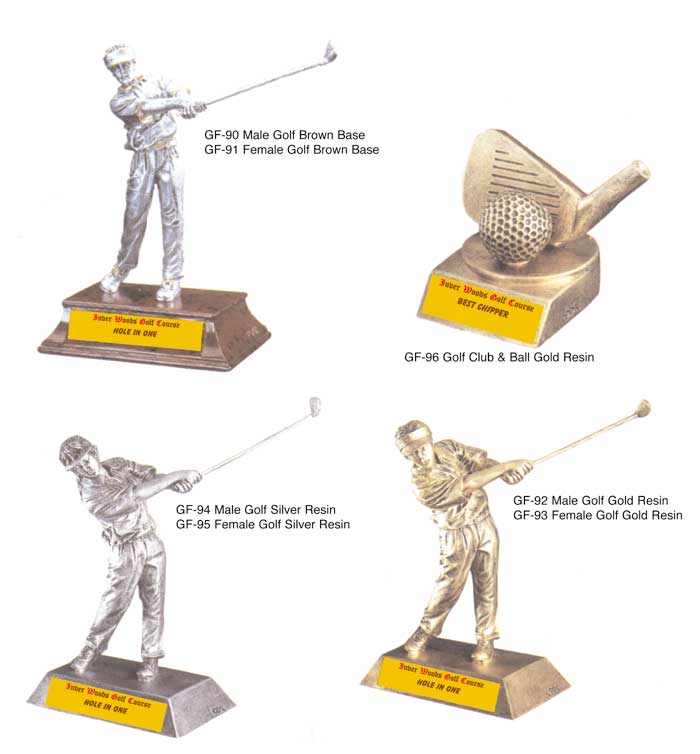 Resin Golf Figures #FG2